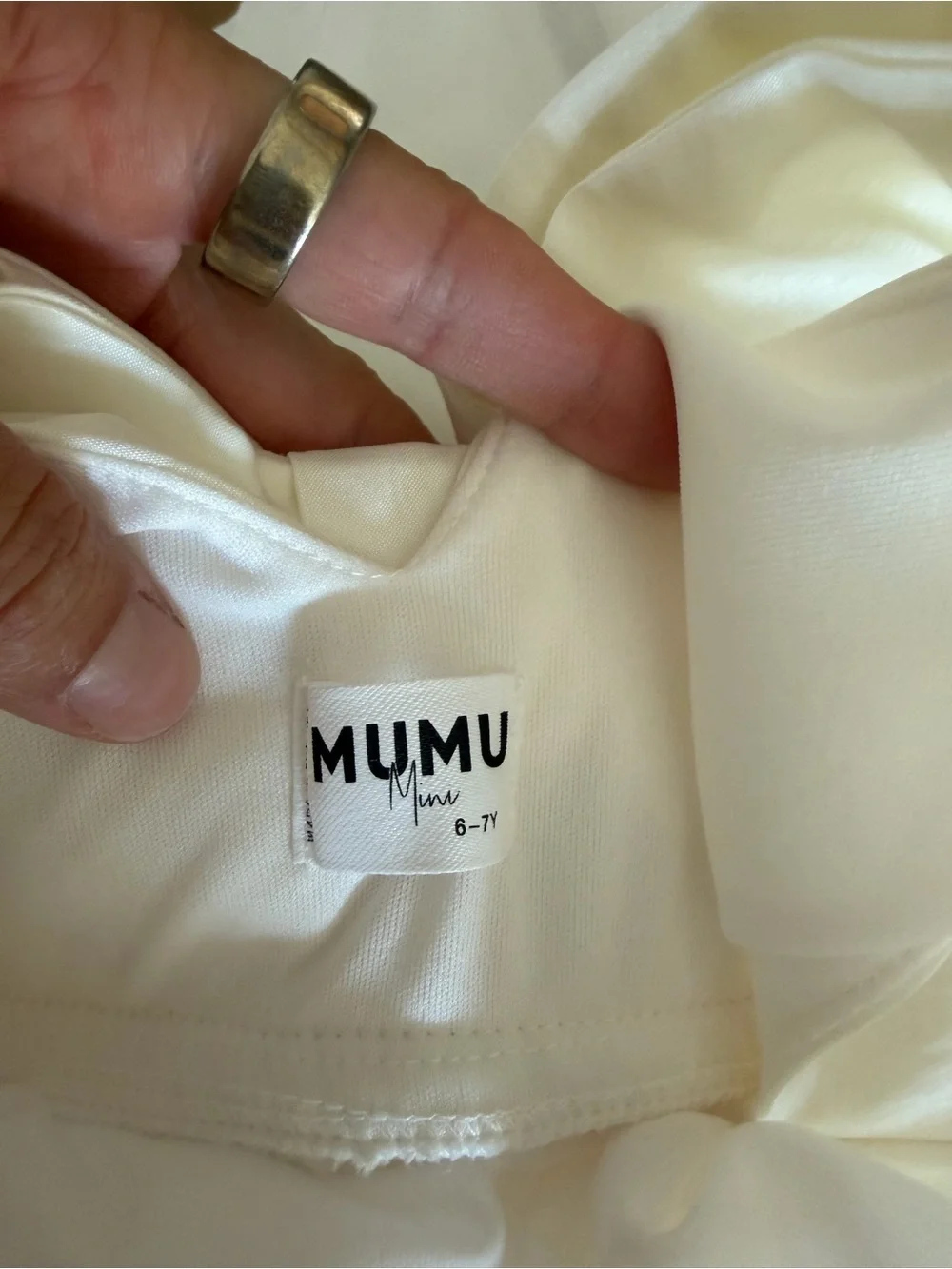 Show Me Your MuMu Little Girls Ivory Full-Tulle Flower Girl Dress